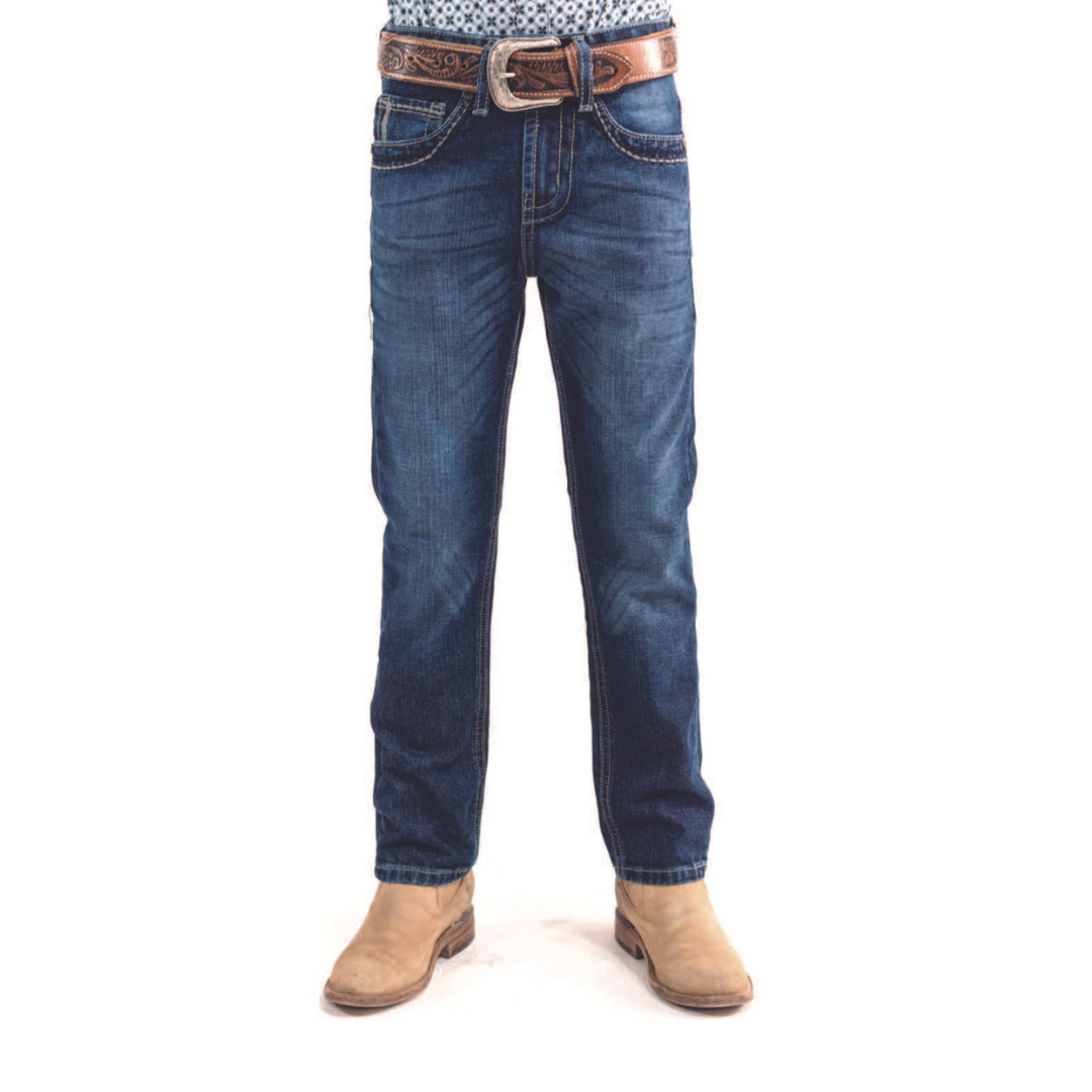 Jean Kids Azul Oscuro/Dark Stone JKD001