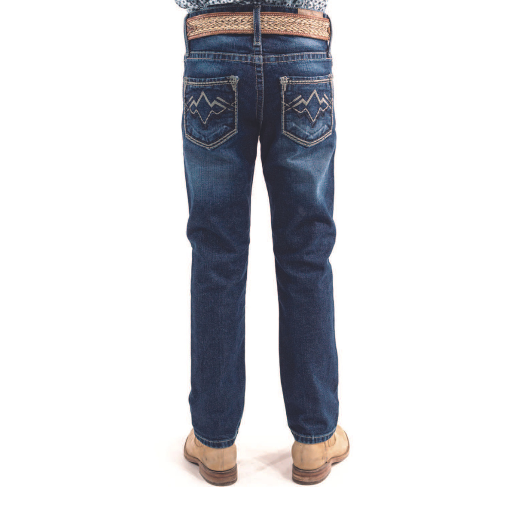 Jean Kids Azul Oscuro/Dark Stone JKD001