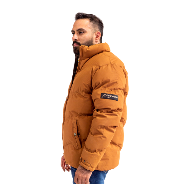 Chamarra Caballero Doble Vista Yellow/Brown