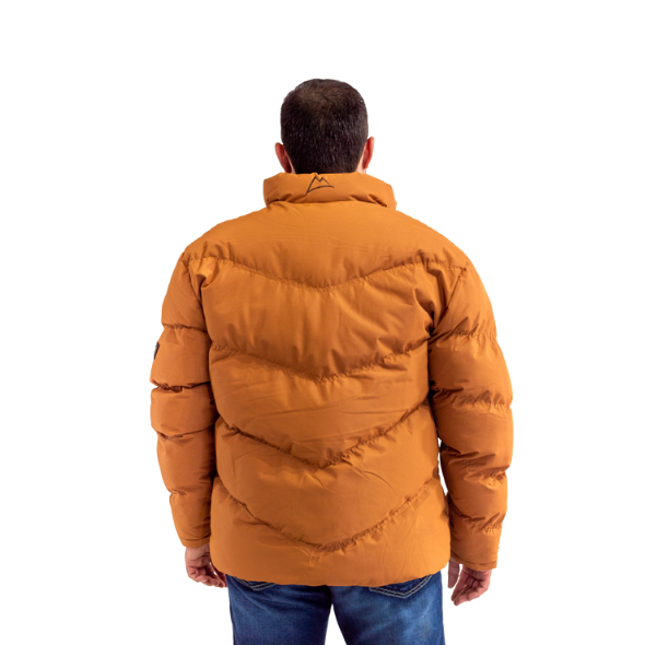 Chamarra Caballero Doble Vista Yellow/Brown