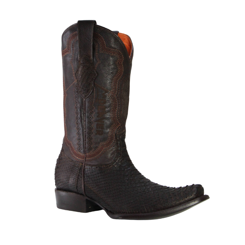 Bota Vaquera Café Pitón-Cabra