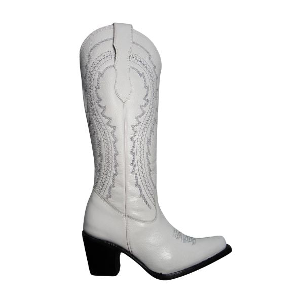 Botas Rodeo Dama Blanco