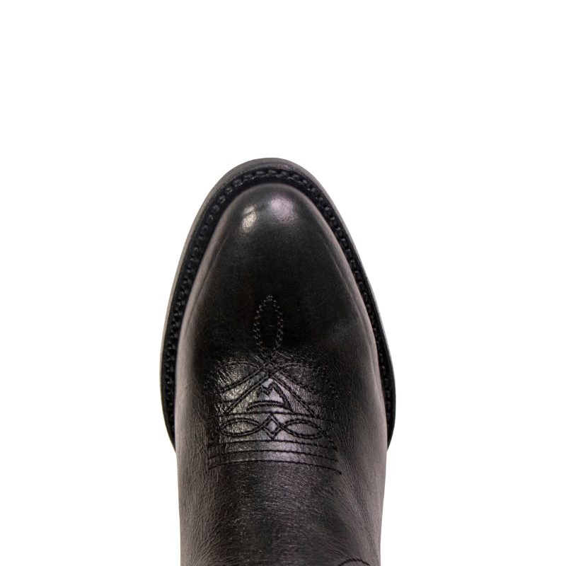 Bota Alejandra Negra de Res/Hersey