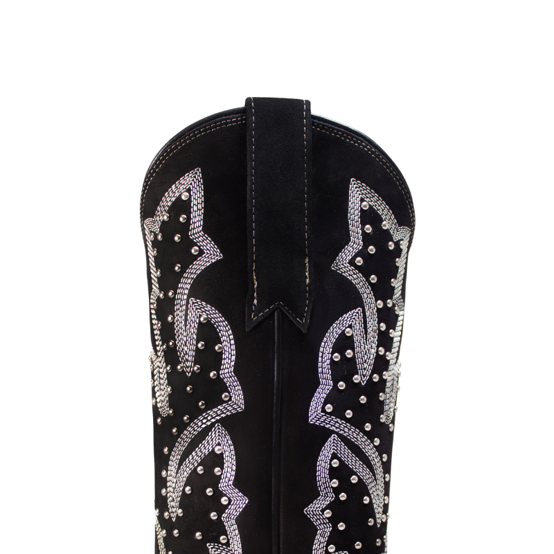 Bota Nobuck Negra Wings