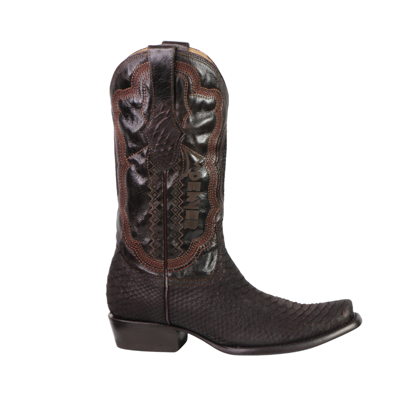 Bota Vaquera Café Pitón-Cabra