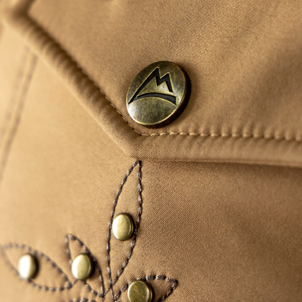 Chamarra Spandex Kahki