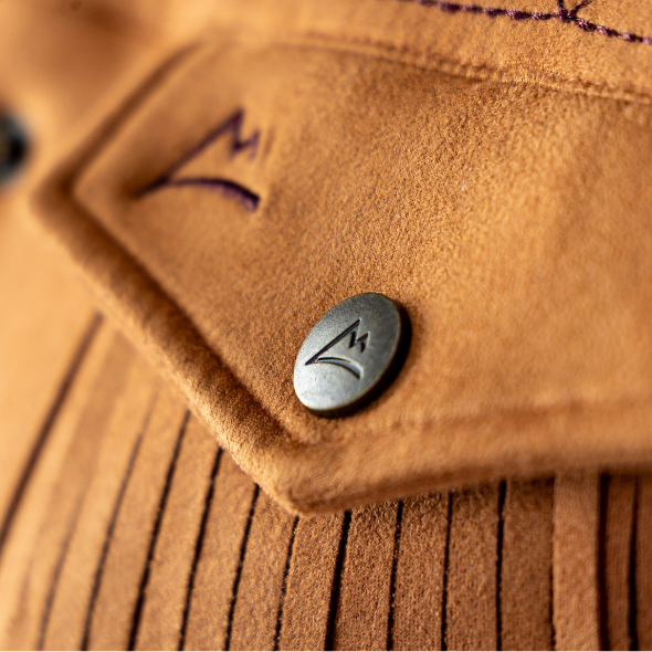 Chaleco Suade Dark Brown