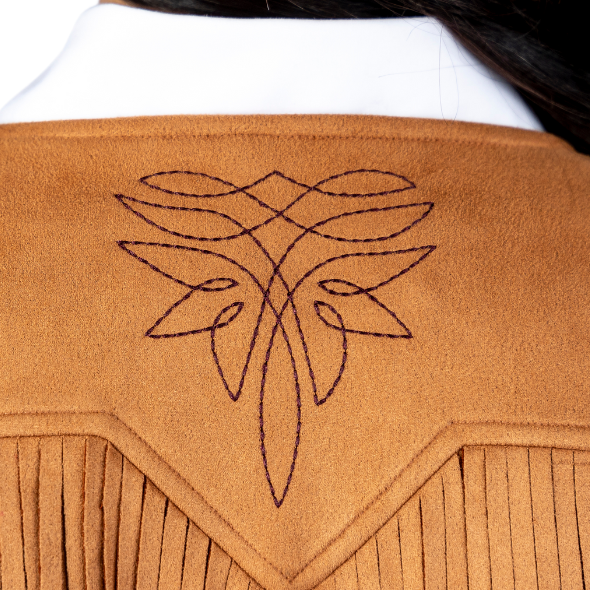 Chaleco Suade Dark Brown