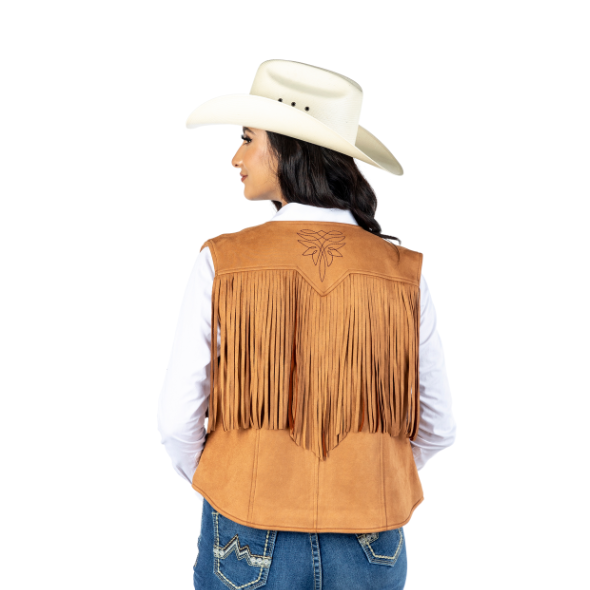 Chaleco Suade Dark Brown