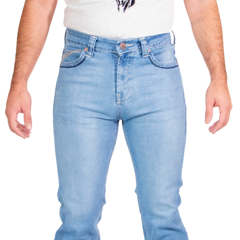 Pantalón Vaquero Caballero Medio Oscuro/Dark Stone