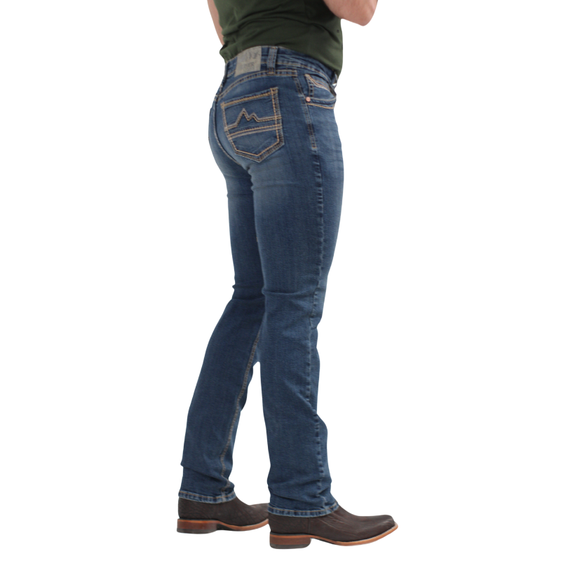 Pantalón Vaquero Caballero Azul Medio JH005