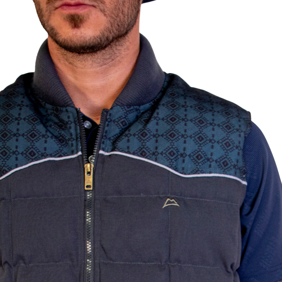 Chaleco Dots Tribal Dark Gray