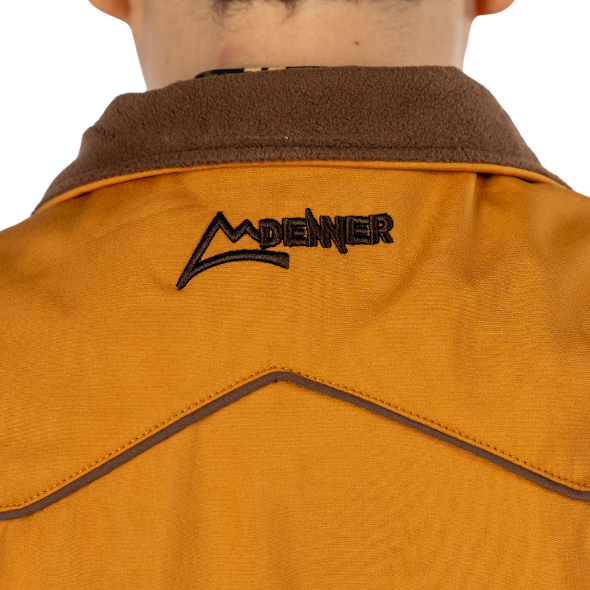 Chaleco Kids Spandex Yellow/Brown Ribete