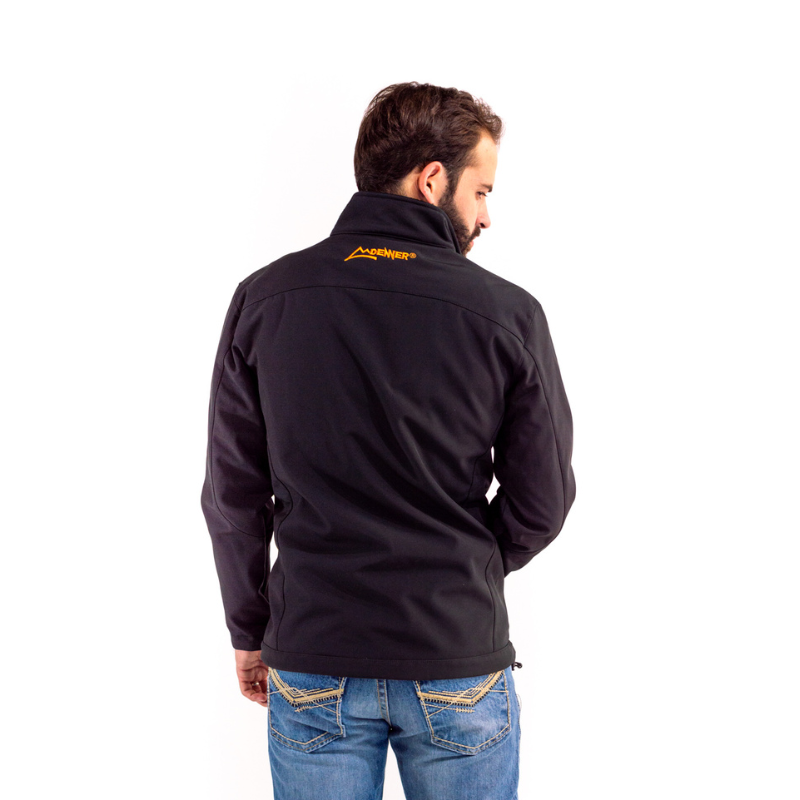 Chamarra Spandex Black-Orange