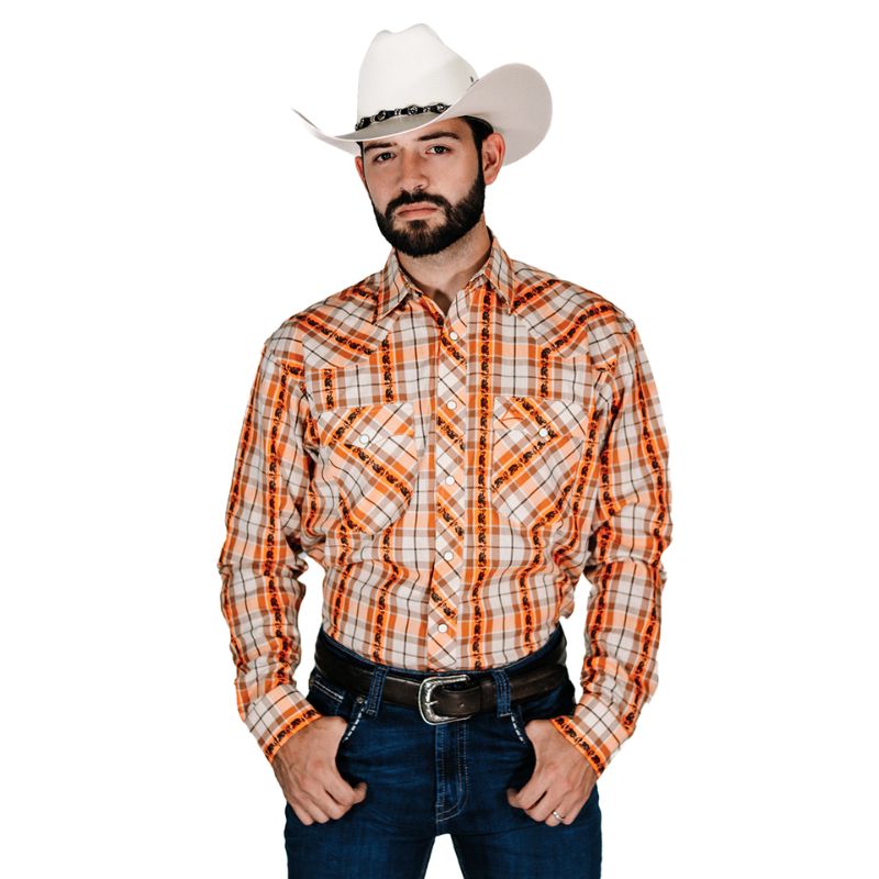 Camisa Vaquera Icy Denver Caballero Cuadros