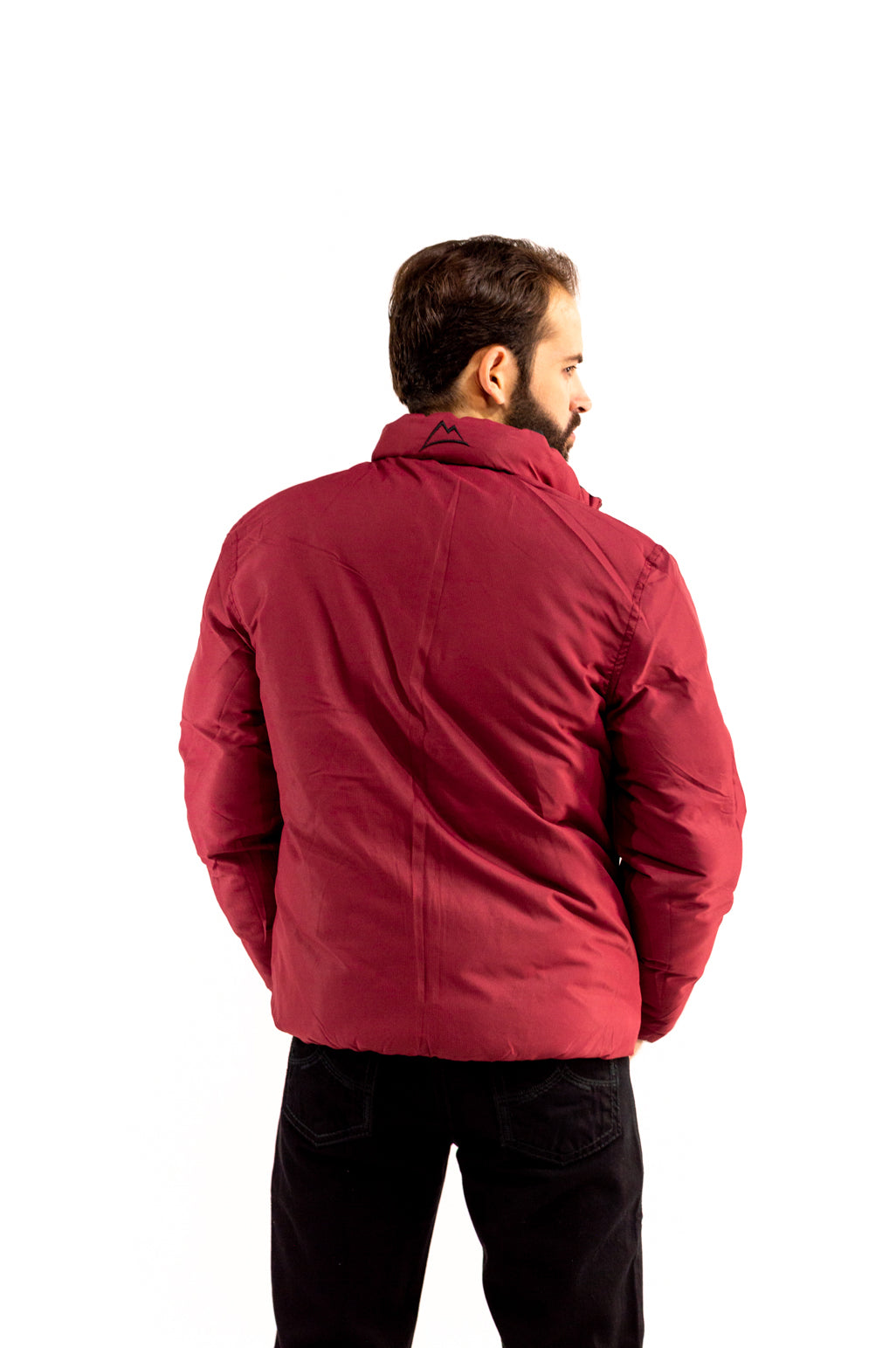 Chamarra Caballero Doble Vista Black/Wine