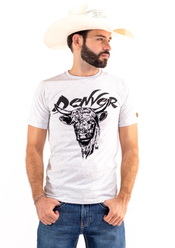 Playera Para Caballero Jaspe-Avena