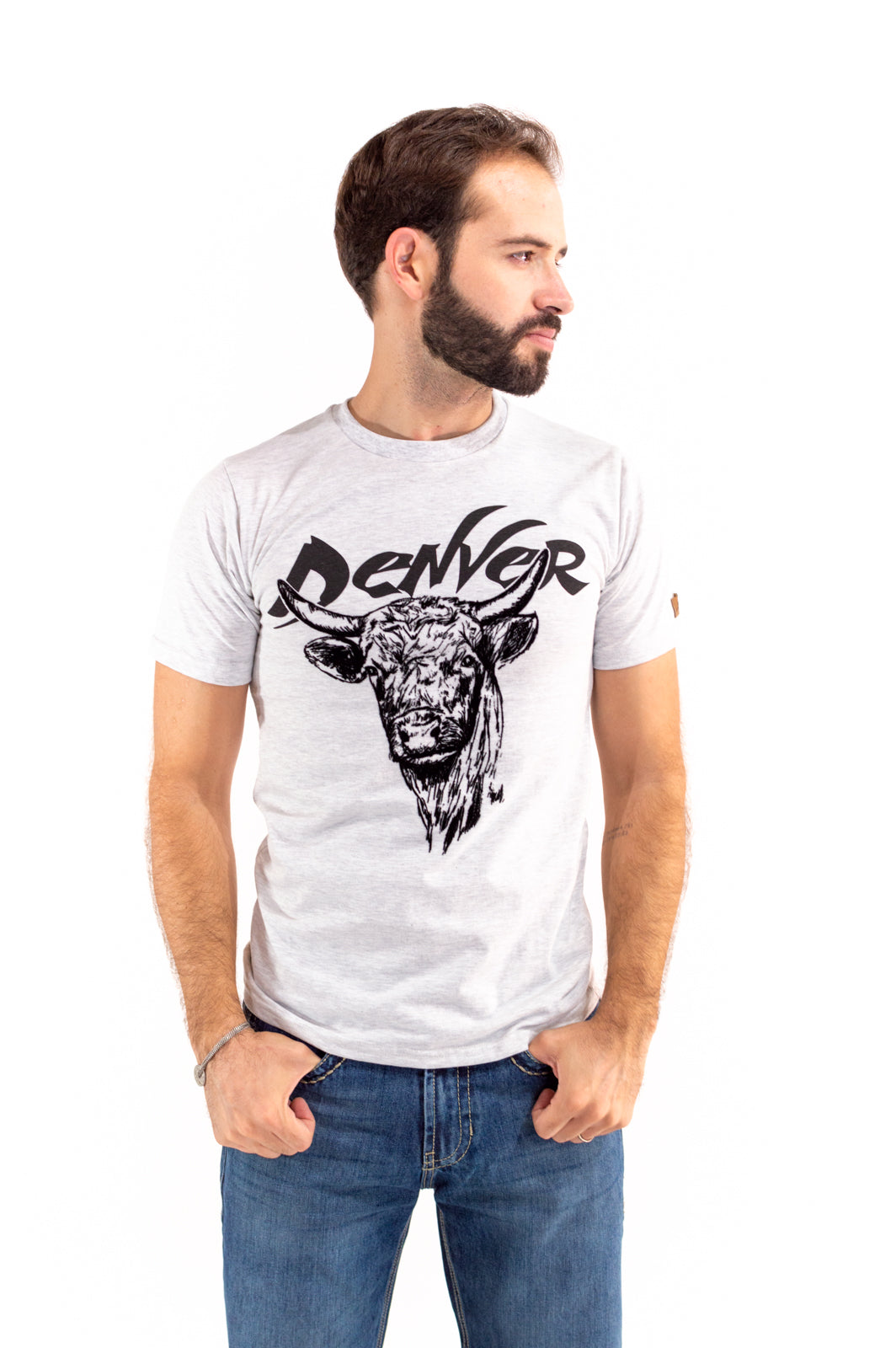 Playera Para Caballero Jaspe-Avena