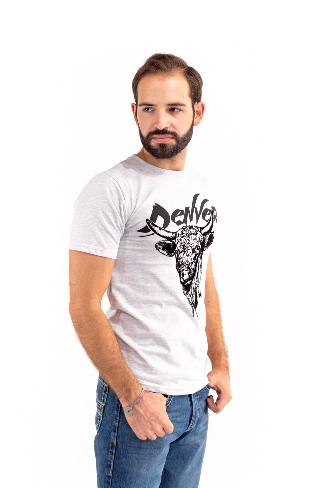 Playera Para Caballero Jaspe-Avena