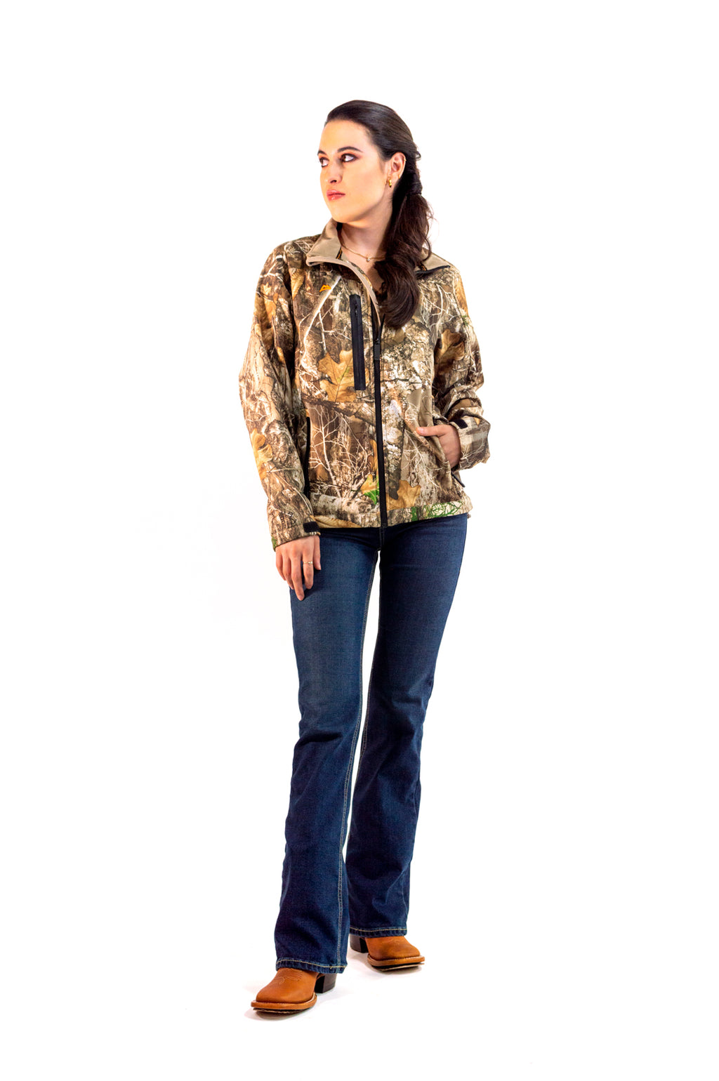 Chamarra Mujer Spandex Camuflaje Realtree