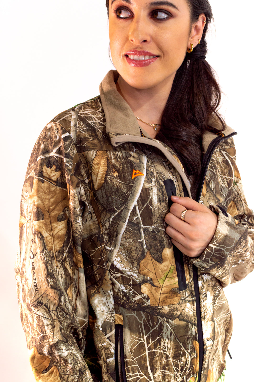 Chamarra Mujer Spandex Camuflaje Realtree