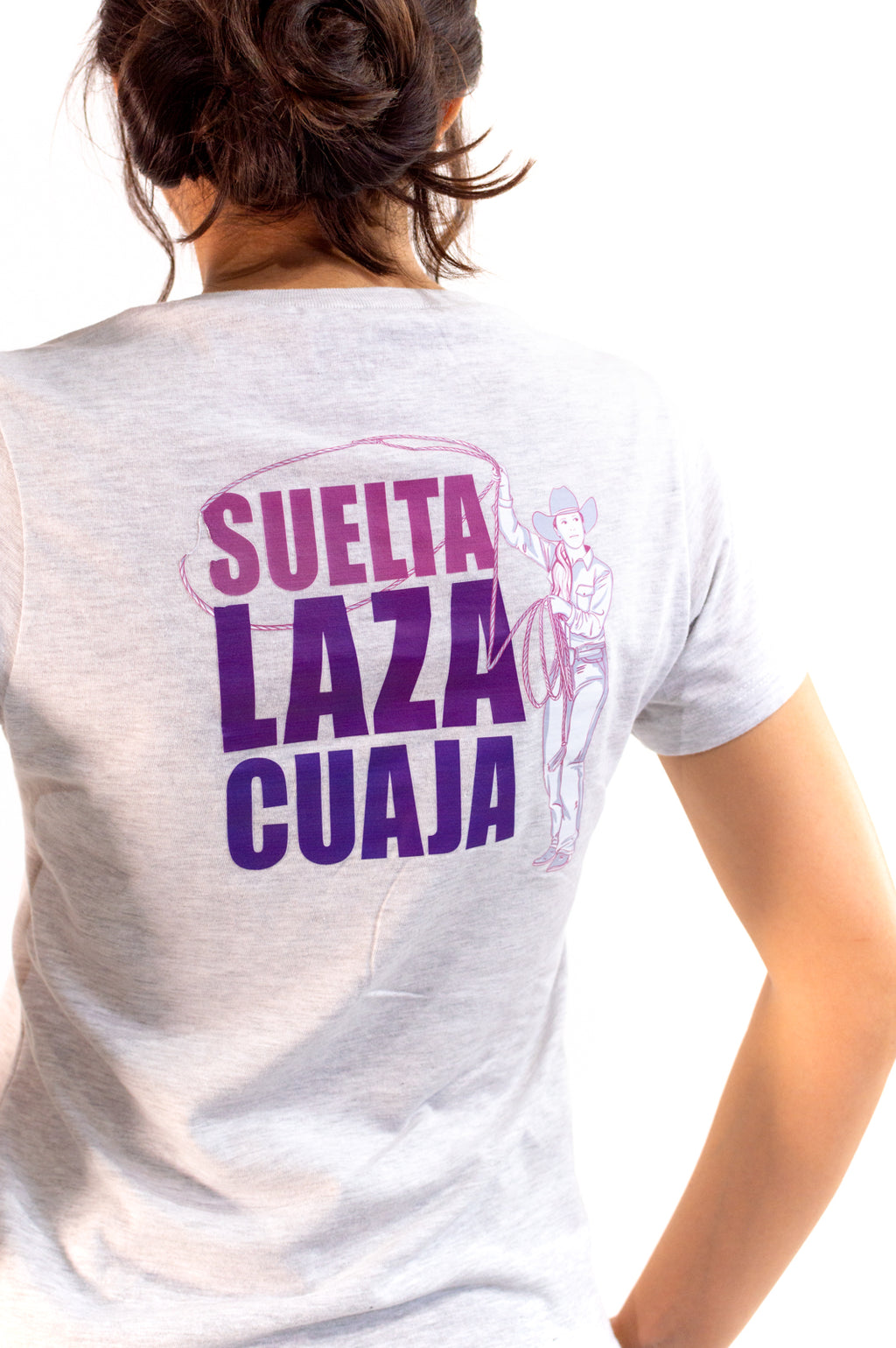 Playera Para Dama Jaspe Avena