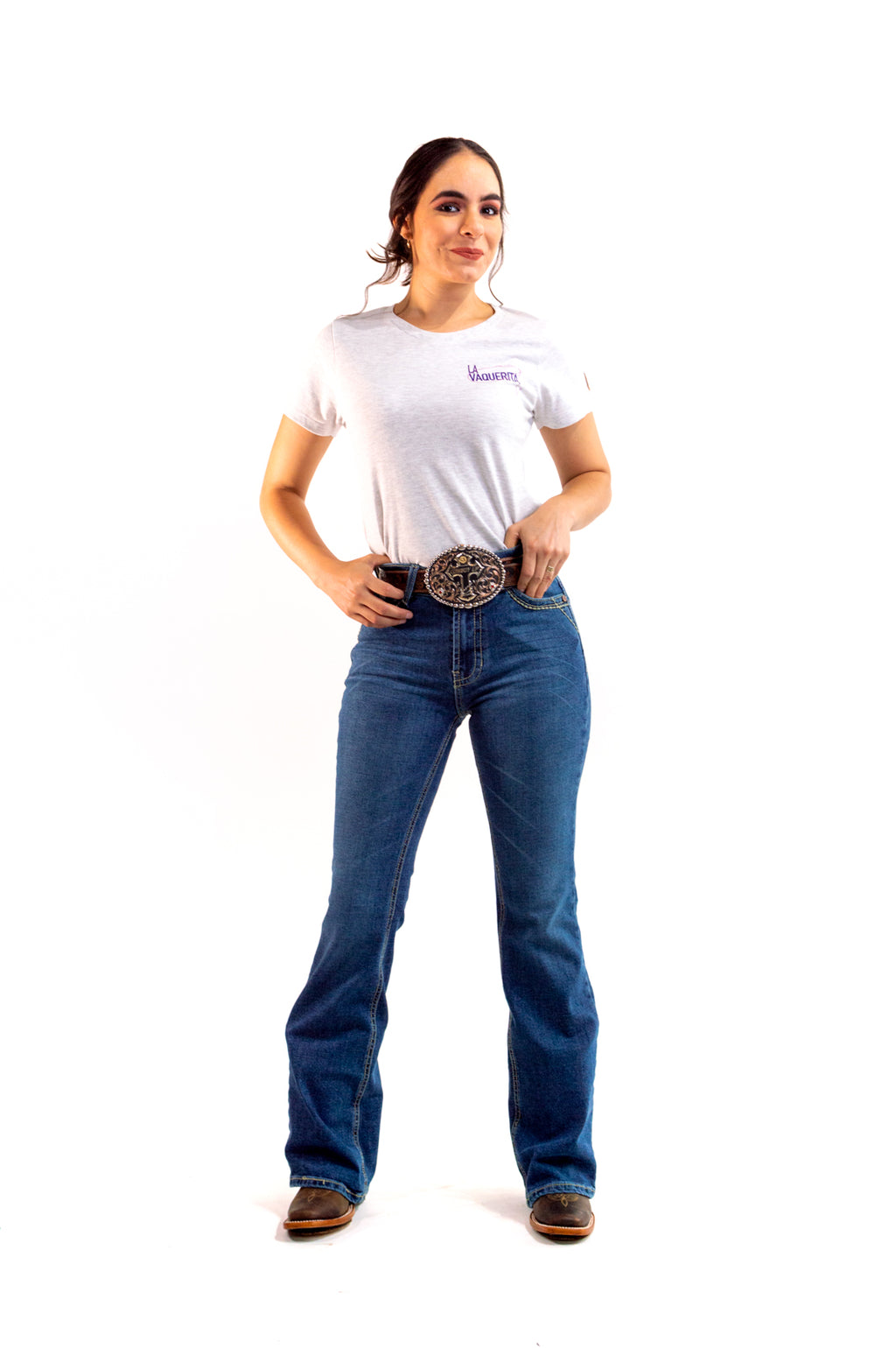 Playera Para Dama Jaspe Avena