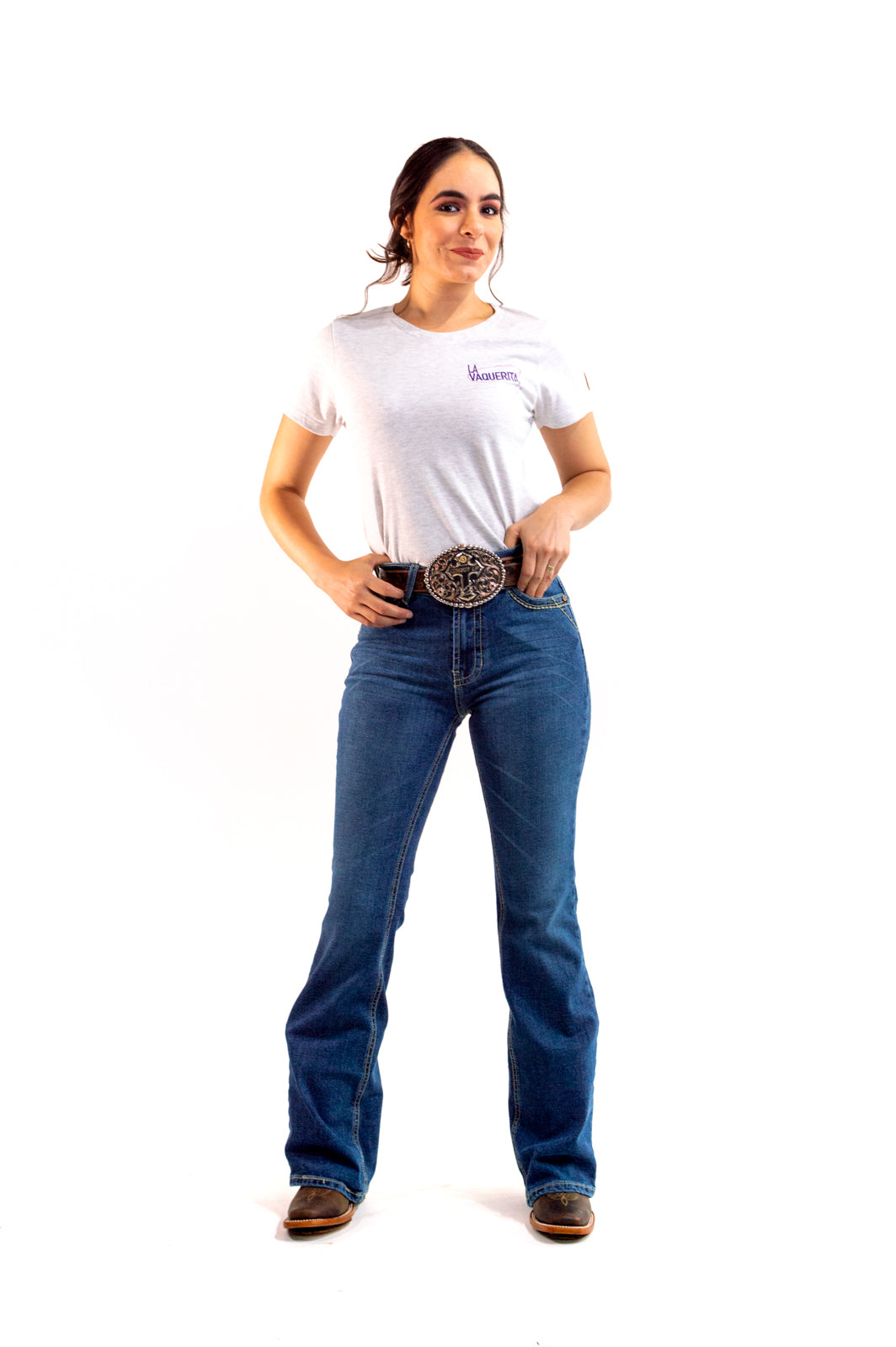 Playera Para Dama Jaspe Avena