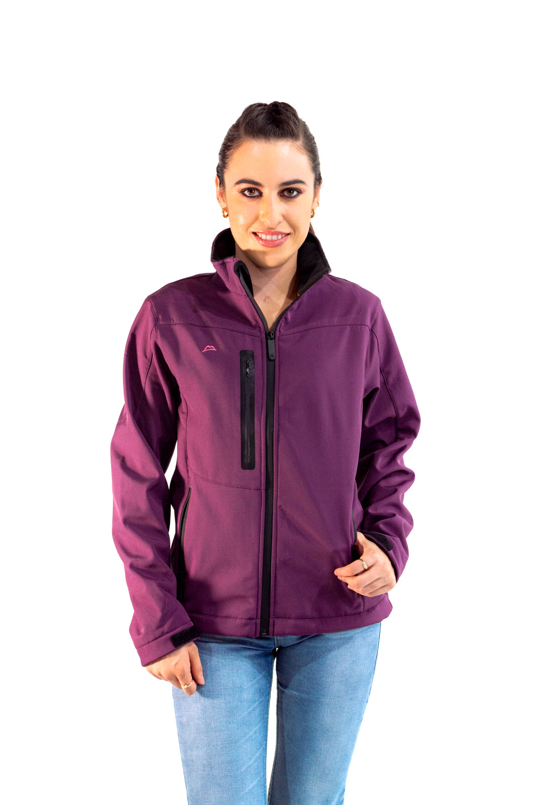 Chamarra Mujer Spadex Violet Pink