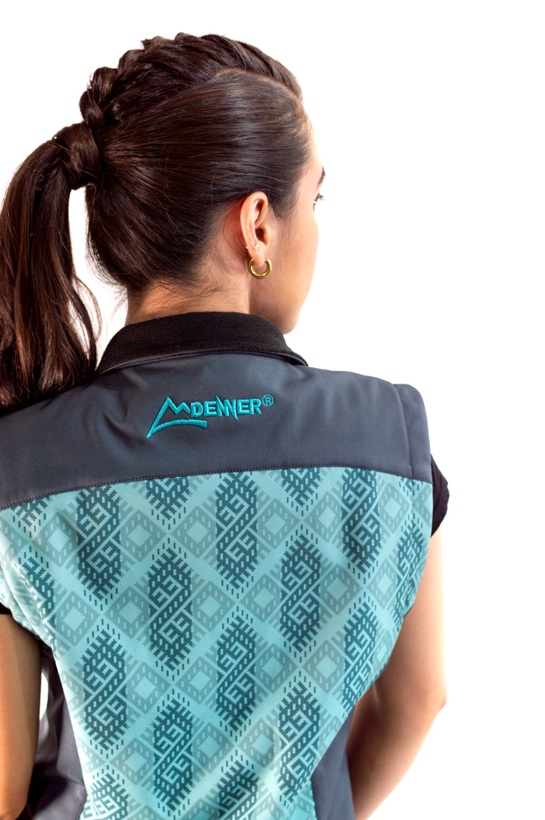 Chaleco Mujer Spadex Étnico Jade