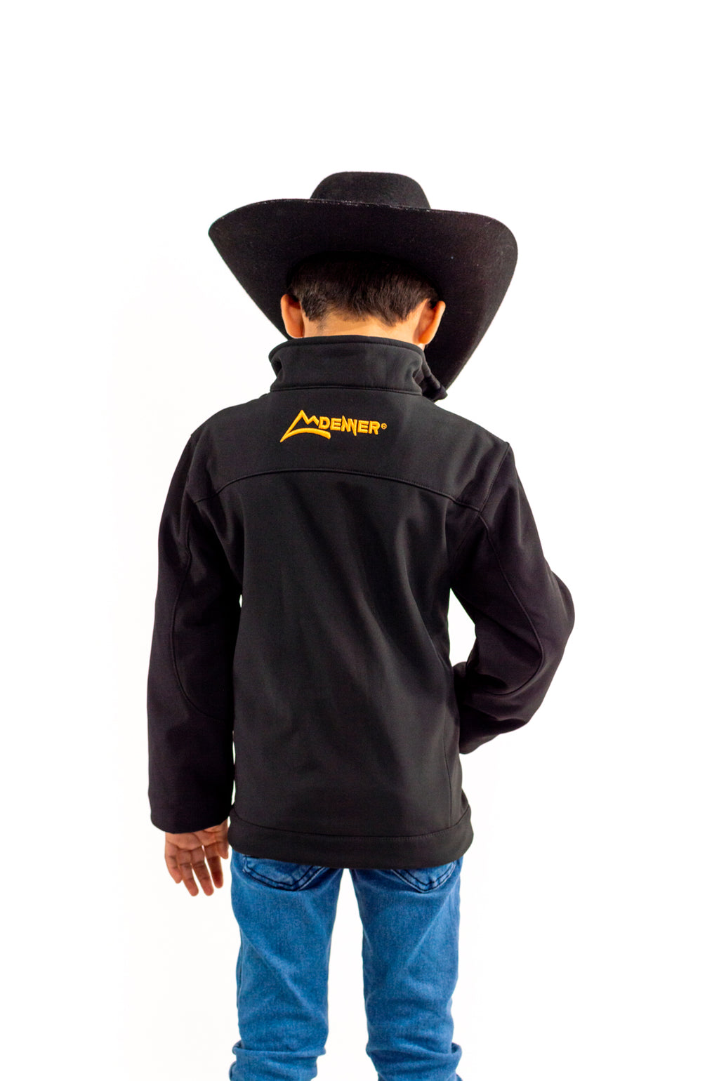 Chamarra Niño Unisex Resistente Al Agua Black