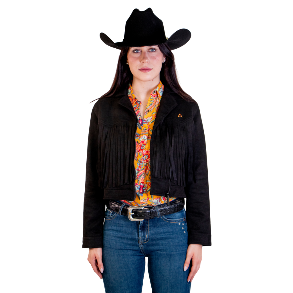 Chamarra Vaquera Tribal Brown / Black